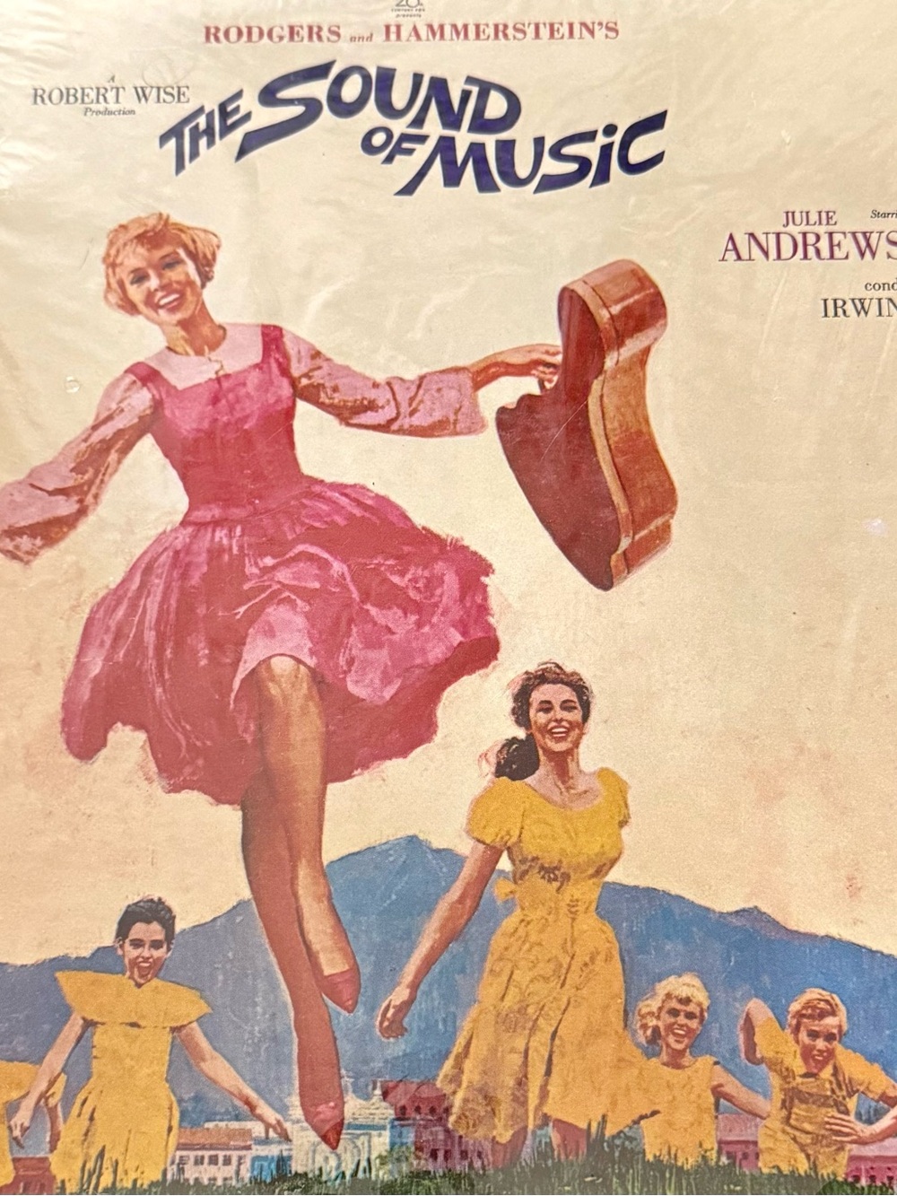 Vintage The Sound of Music original soundtrack vinyl record